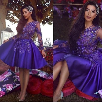 Homecoming Suknelės 2020-line Rankovių Tiulio Elegantiškas Oficialų Trumpas Šalis, Chalatai Kada nors Gana Naujas Vestidos - Nuotrauka 1  