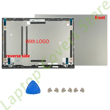 NAUJŲ Atvejų Lenovo Thinkpad E490s S3 S3-490 LCD Back Cover Front Bezel Nešiojamojo kompiuterio Dalių Pakeitimas, Pilka - Nuotrauka 2  