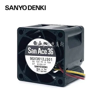 Naujas San Ace 36mm Serverio Ventiliatorius 3628 36x36x28mm DC12V 0.75 A 9GV3612J301 Serverio Atveju Aušinimo Ventiliatorius - Nuotrauka 2  