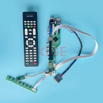 Už LTN160AT06-A01/H01/T01/U01 LCD Valdiklio Tvarkyklę Valdybos Analoginės TV 1366*768 40 Pin LVDS 16