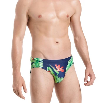 Su Push Mygtukai Plaukimo Kelnes 2021 Vyrų Trikampis Plaukti Šortai Seksualus Bikini Dugnų Europos Ir Amerikos Mados Spausdinti maudymosi kostiumėlį - Nuotrauka 1  