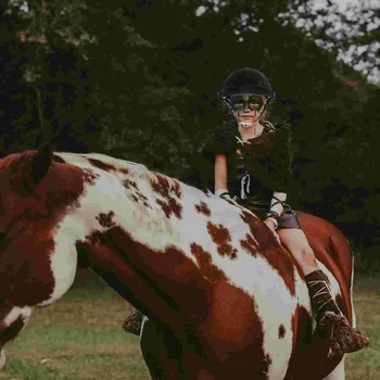 Vaikai Jodinėjimas Žirgais Bamblys Jojimo Lengvas Saugos Pavara - Nuotrauka 1  