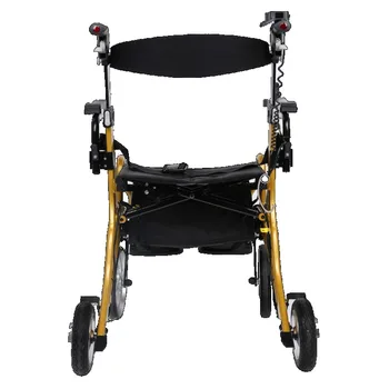 Lengvas elektrinis vežimėliais vaikštynės rollator walker reabilitacijos walker, senyvo amžiaus žmonėms 500w variklis - Nuotrauka 1  
