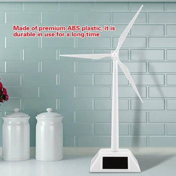 1pc Mini Vėjo Turbina, Generatorius, Modelis, Mokymosi Žaislai, Saulės, Vėjo energija vėjo malūnas Darbalaukio Office Namų Dekoro Vėjo-Saulės Surinkimo Rinkinys - Nuotrauka 1  