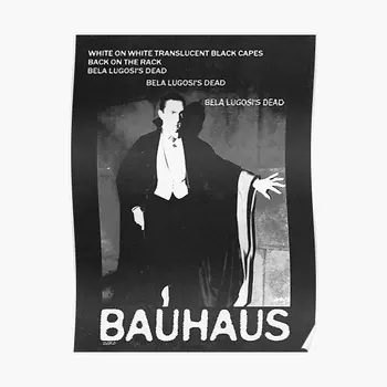 Bauhaus Bela Lugosi Is Dead Plakatas Plakatas, Tapyba Sienos Freskos Dekoro Modernus Kambarys Meno Apdailos Juokinga Derliaus Nuotrauką Be Rėmelio - Nuotrauka 1  