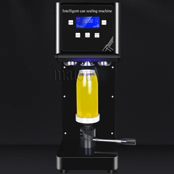 Pažangi skardinį Sandarinimo Mašina Automatinis Rotacinis 55mm PET Butelis Gali Seamer Alaus Galima Gruntas Maisto, Gėrimų - Nuotrauka 2  