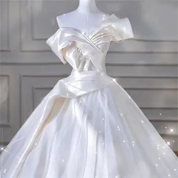 Nuo Peties Naujausias Prabanga Nišą Dizaino Princesė Vestuvių Suknelė Puikus Spalvingas Romantišką Šiuolaikinės Kamuolys Suknelė Vestido de novia - Nuotrauka 2  