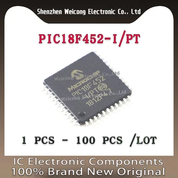 PIC18F452 PIC18F452-I/PT PIC18F452-aš PIC18F PIC18 IPS Naujas Originalus IC MCU Chip TQFP-44 - Nuotrauka 1  