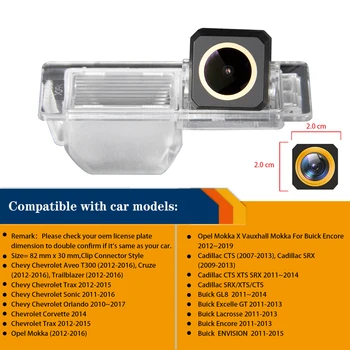 HD 1280*720P Galinio vaizdo Stovėjimo Naktinio Matymo Kamera Chevrolet Aveo Novatoriškumą Cruze 