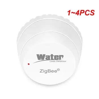 1~4PCS Tuya Vandens Nuotėkio Detektorius Smart Home Vandens Potvynių Jutiklis Dirbti Su Tuya Vartai Paramos Smart Gyvenimo APP - Nuotrauka 1  