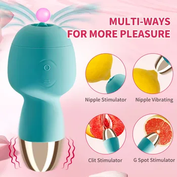 Clit Sucker Čiulpti Makšties Vibratorius Moterų Klitoris Dulkių Spenelių Stimuliatorius Sekso Žaislai Suaugusiems 18 Moterų Masturbator Produktas - Nuotrauka 2  