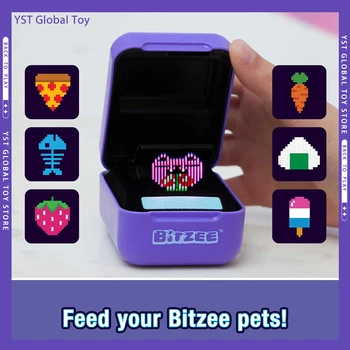 Bitzee Interaktyvus Žaislas Skaitmeninis Naminių Žaislų, 6cm Elektroninis Skaitmeninis Augintiniai Virtualūs Žaidimai Smart Tamagotchi Kalėdų Dovanos Vaikams - Nuotrauka 1  
