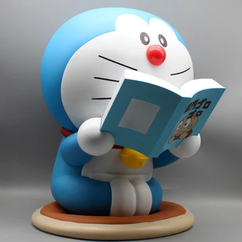 Žėrintis Doraemon Naktinė Lempa Miegamasis Robotas Katė Animacinių Filmų Skaitymo Lempa Anime Figūrėlių, Papuošalų Modelis Žaislai Dovana - Nuotrauka 2  