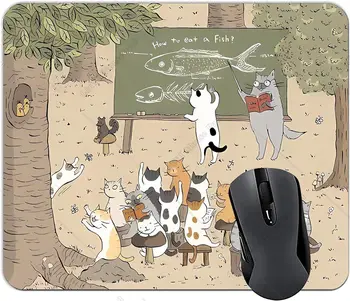 Kawaii Pelės Mygtukai Cute Kačių Anime Smėlio Pelės Kilimėlis Aikštėje Vandeniui Žaidimų Pelės Padas Stalinis Kompiuteris Nešiojamas Namų Biuro Darbo - Nuotrauka 1  