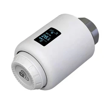 Wifi Termostatas Smart Home Termostatinės Galvos, Radiatorių Sklendės Pavara Šildymo Temperatūros Reguliatorius Alexa - Nuotrauka 1  