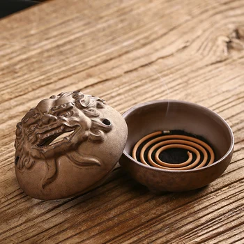 Mažas Dydis Smilkalų Degiklis Keramikos Patalpų Aloe Sandalmedžio ir Smilkalų Kūrybos Ornamentu Smilkalų Degiklis Budistų Prekes - Nuotrauka 1  