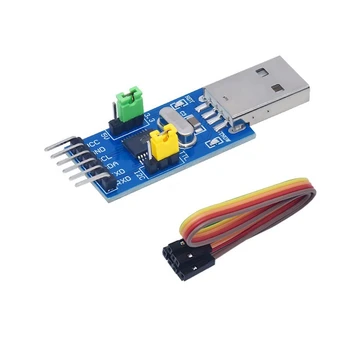 1Set USB IIC Adapterio Modulis USB IIC I2C UART Konverteris Adapterio Modulis Elektroninių Komponentų Plastiko - Nuotrauka 1  