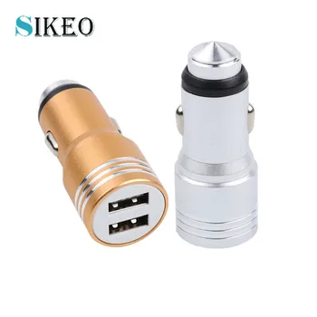 Sikeo Sikeo Mini 2 USB Output USB Automobilinis Įkroviklis Universalus Mobiliojo Telefono Įkroviklis Adapteris, Skirtas 