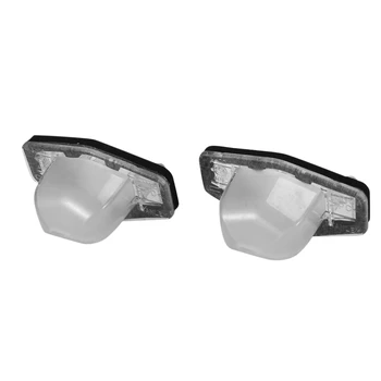 LED Licenciją Plokštelės Šviesos lempų gaubtų Honda Civic CR-V 
