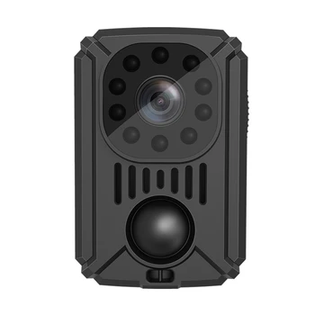 1080P MD31 Nešiojamų Kūno Kamera, Mini Kamera Pocket Cam Naktinio Matymo Mažosios Sporto Fotoaparatą, Automobilių PIR Video Recorder DV - Nuotrauka 1  