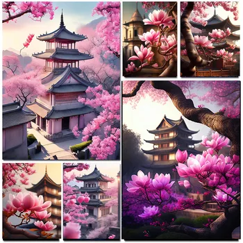 Japanese Cherry Blossom 5D 