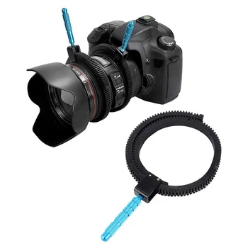 Focus Ring,Ring Priartinimo įranga, Židinys su Aliuminio Lydinio Rankena, Suderinamas su Digital SLR Camera - Nuotrauka 2  
