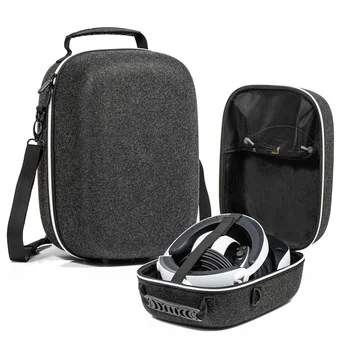 Už PS5 VR2 kompaktinių nešiojamųjų didelės talpos saugojimo krepšys PSVR2 saugojimo bylos apsaugos priedai - Nuotrauka 1  