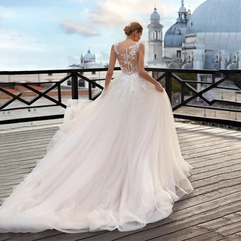 Labai Elegantiškos vakarinės Suknelės Vestuvių Suknelė Moteriška Suknelė Nuotakos Apdaras Moterų 2023 Tinka Prašymą Weddding Brides Šalies Moterų - Nuotrauka 2  
