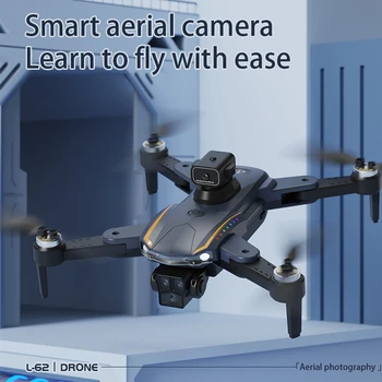 L-62/S6 Drone su Kamera 4K HD Trys Kameros Profesinės aerofotografija Drone 360° Vengimo Drone Lankstymo Quadcopter - Nuotrauka 2  