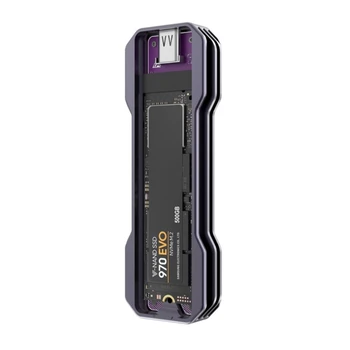 NVME M. 2 SSD Talpyklos Box USB 3.1 10Gbps Fotoaparato, Kompiuterio, Telefonų - Nuotrauka 2  