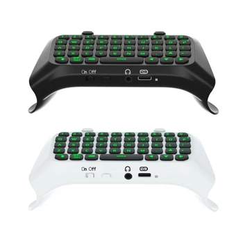 Žalia Klaviatūra su foniniu Apšvietimu, skirtą PS5 Krašto Valdytojas Belaidės Mini Klaviatūra PS5 Valdytojas Pranešimai Žaidimas LiveChat 3XUE - Nuotrauka 1  