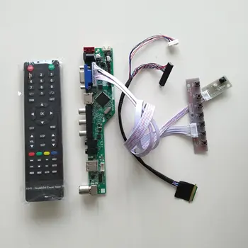 LCD LED TV AV, USB VGA AUDIO kabelio Valdiklio tvarkyklę Valdyba 
