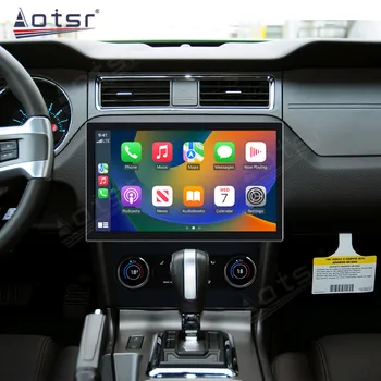 Android 12 Auto Stereo Automobilio Radijo Ford Mustang 2009-2014 Multimedijos Grotuvas GPS Navigacija, Touch Screen Headunit DSP Carplay - Nuotrauka 1  